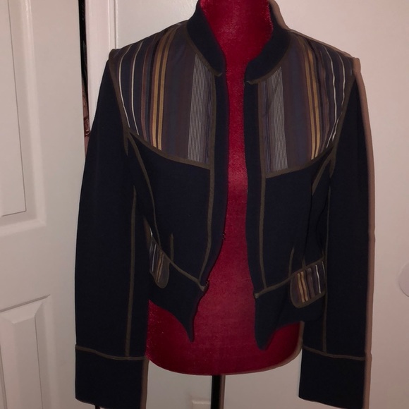 BCBGMaxAzria Jackets & Blazers - BcbgMaxazria Multi Colored Blazer